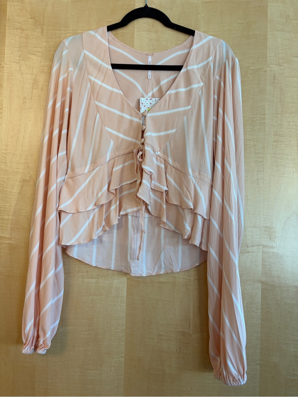 Free People Samifran Ruffle Top (M)